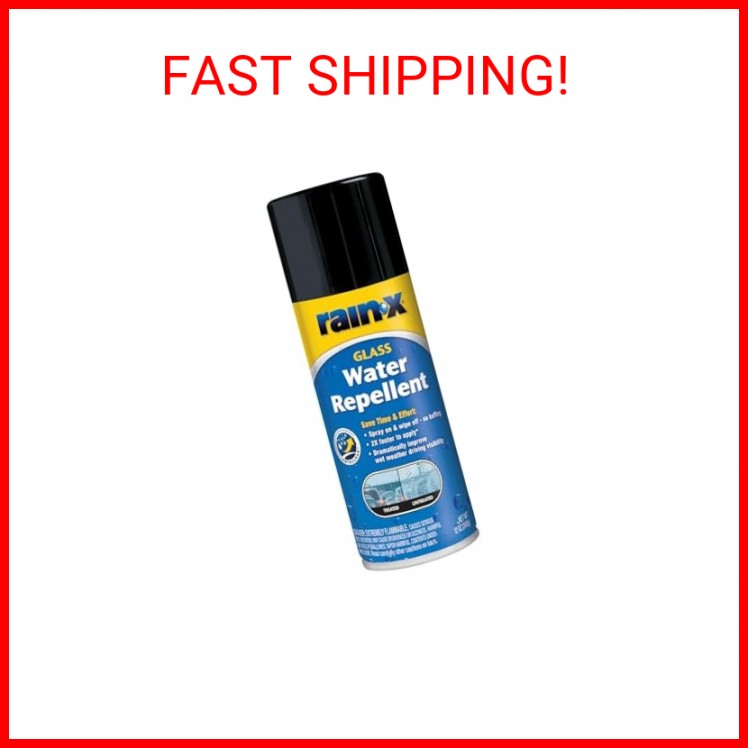 Rain-X 630168 Glass Water-Repellent Aerosol 12 oz.