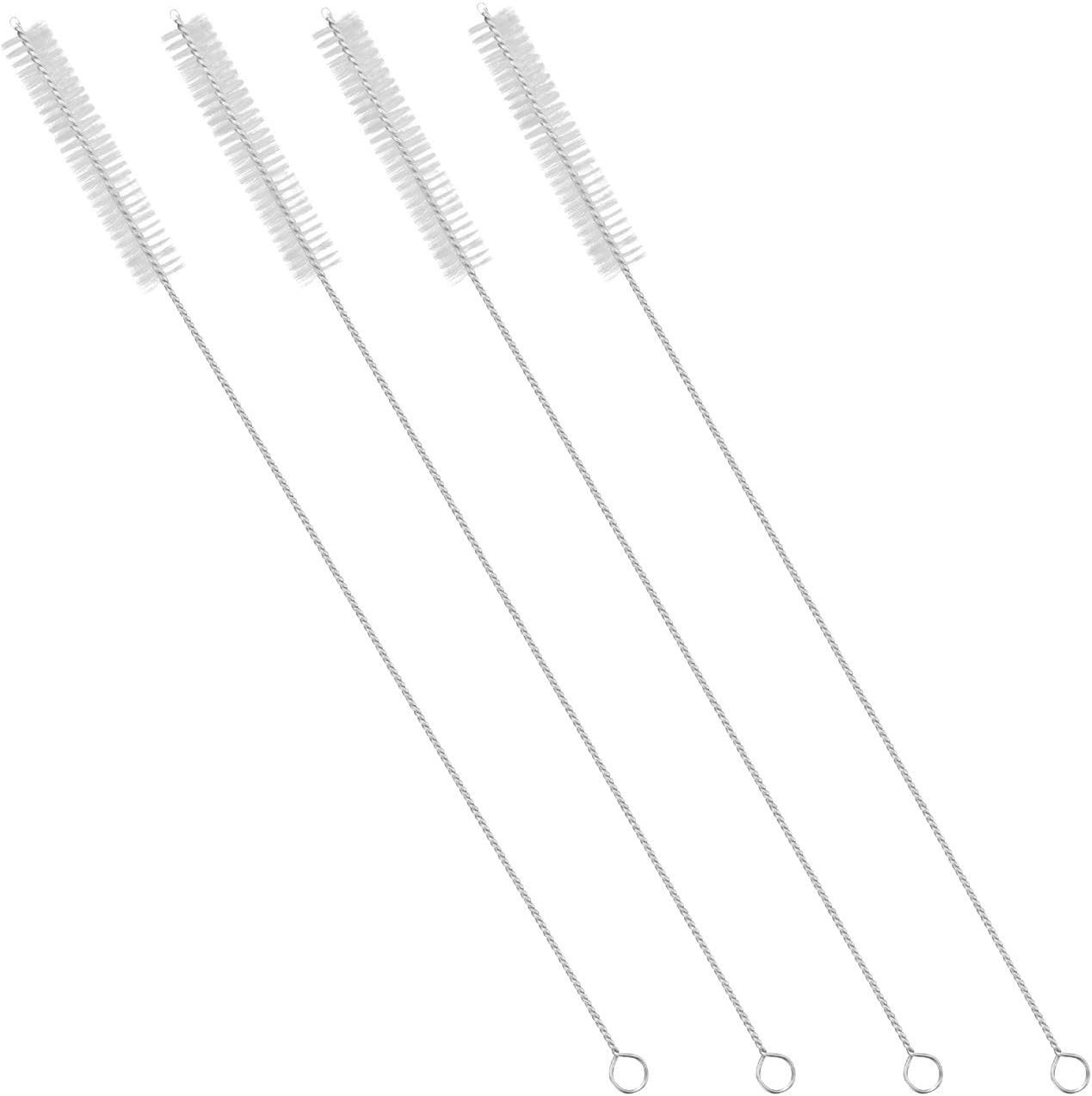 Drinking Straw Cleaning Brushes Set 12″ Extra Long 12mm Extra Wide Pipe Tube …