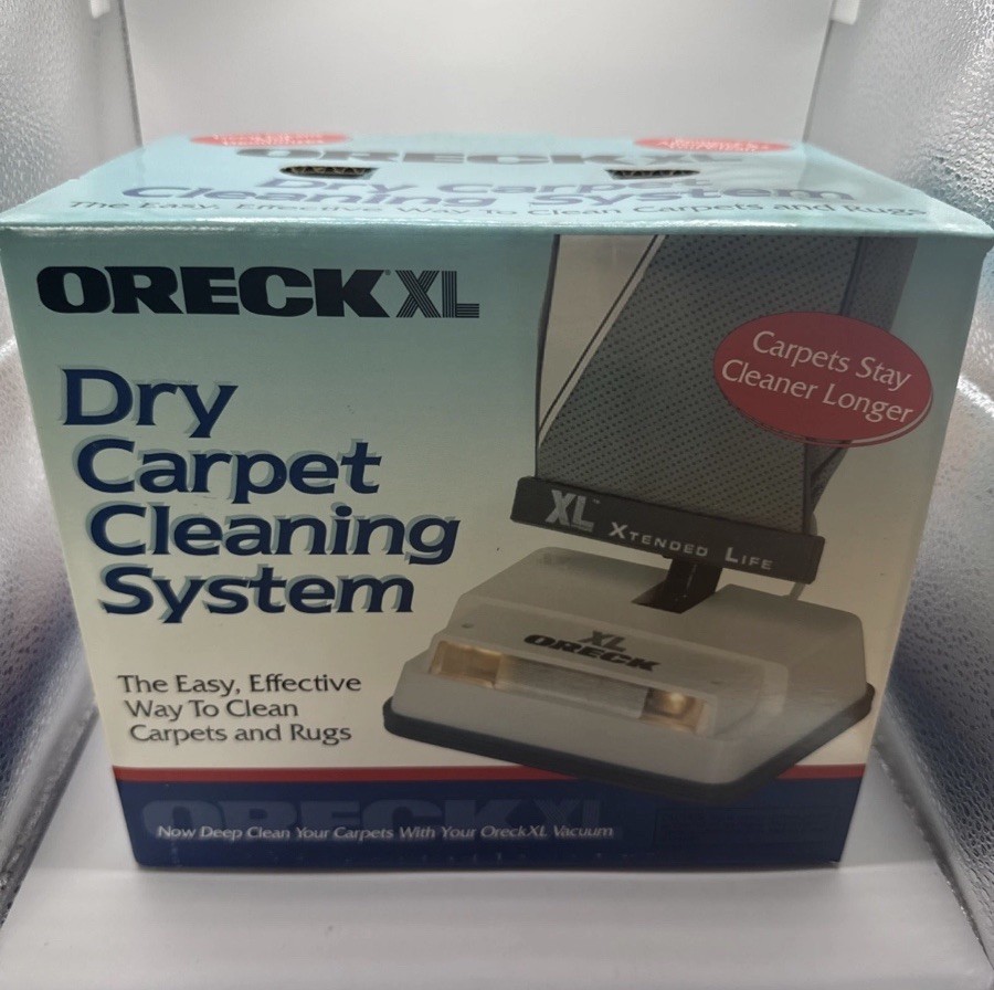 Oreck XL Dry Carpet Cleaning System Deep Clean Spray Rugs & Carpets