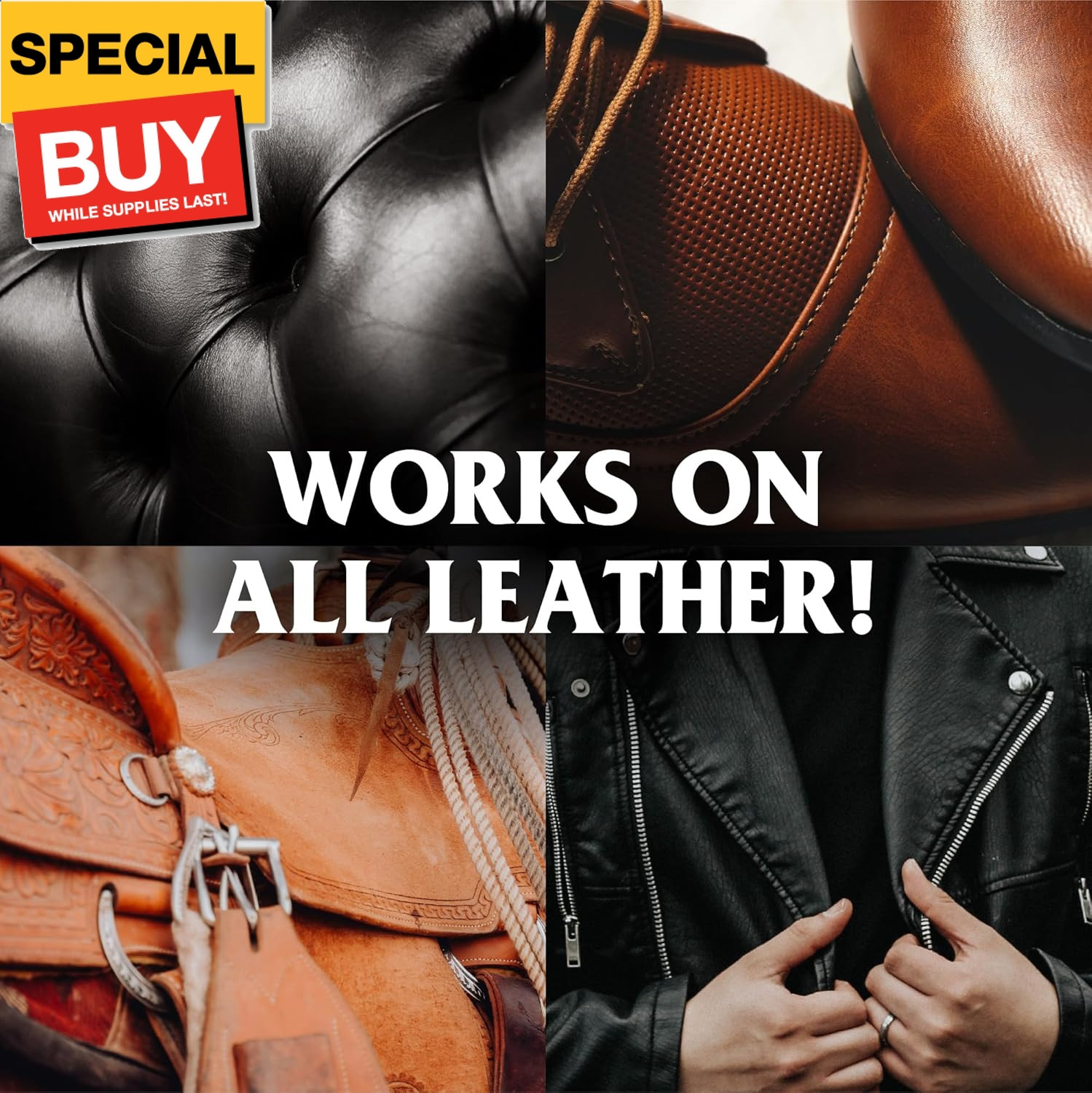 Cleaner and Conditioner – Enriched Leather Conditioner – Leather Protector Liqui