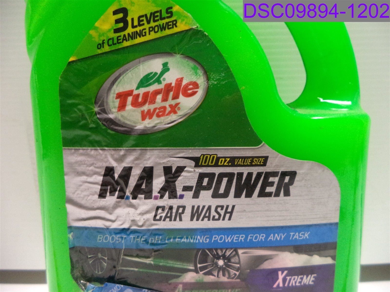 Qty = 200 oz (2 Jugs x 100oz): Turtle Wax Max Power Car Wash 3 Levels