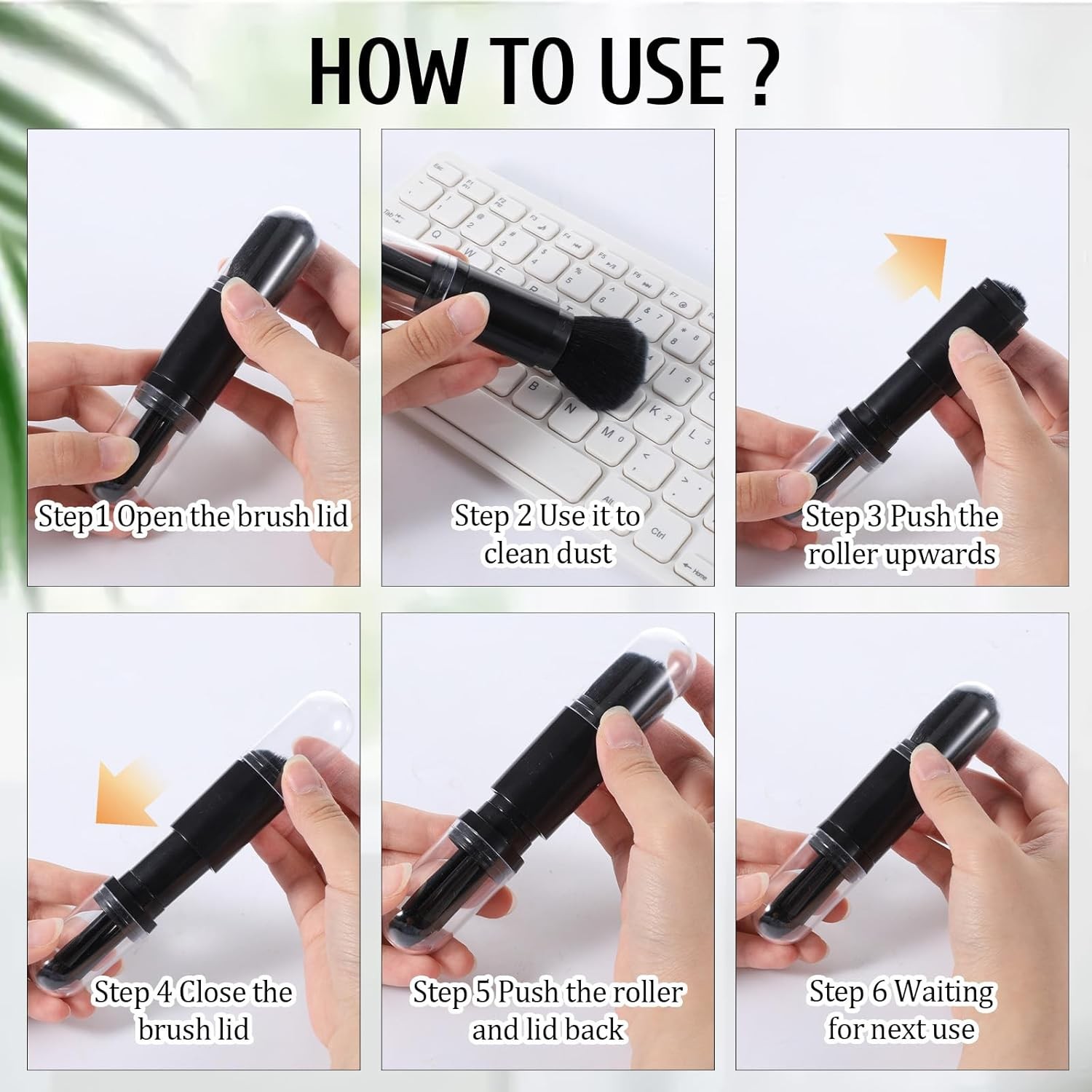 4 Pack Exquisite Duster Brush Kit, Mini Keyboard Cleaning Brushes Kit Model Clea