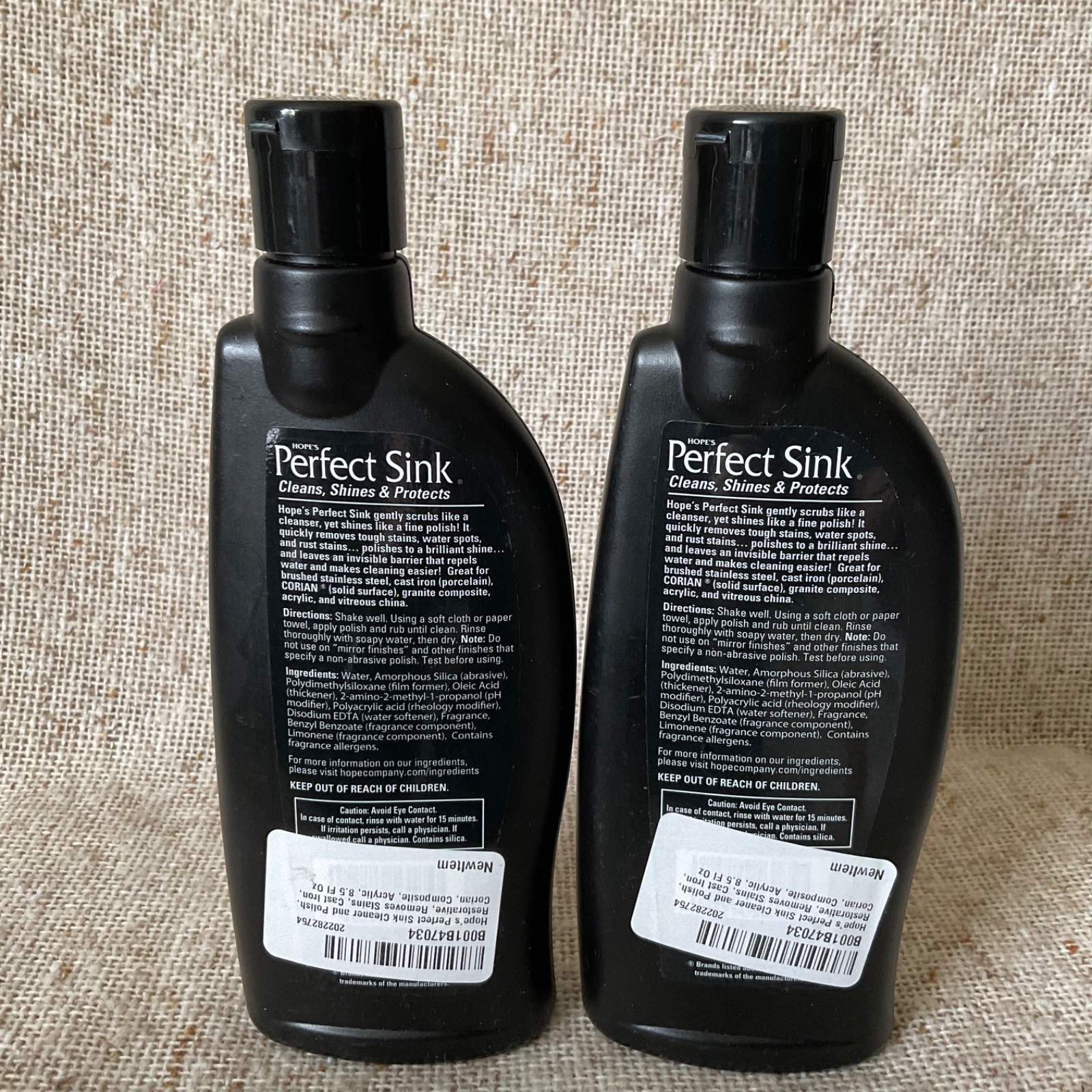 Perfect Sink lemon scent cleaner removes tough stains Pack Of 2 CLEARANCE PRICE
