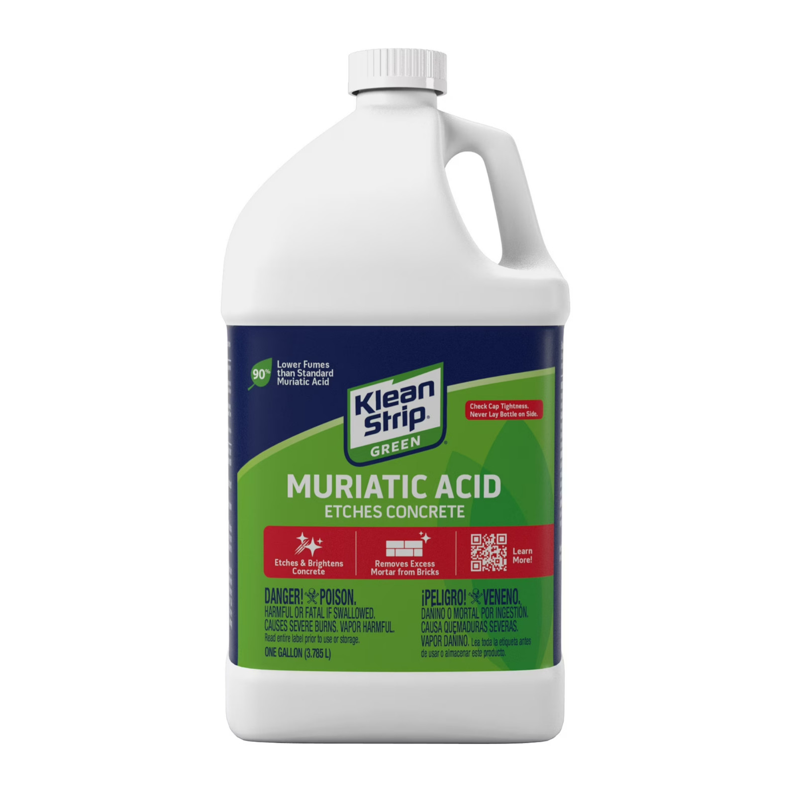 Klean Strip Green Muriatic Acid 1 Gallon Heavy Duty Cleaner Surface Prep USA