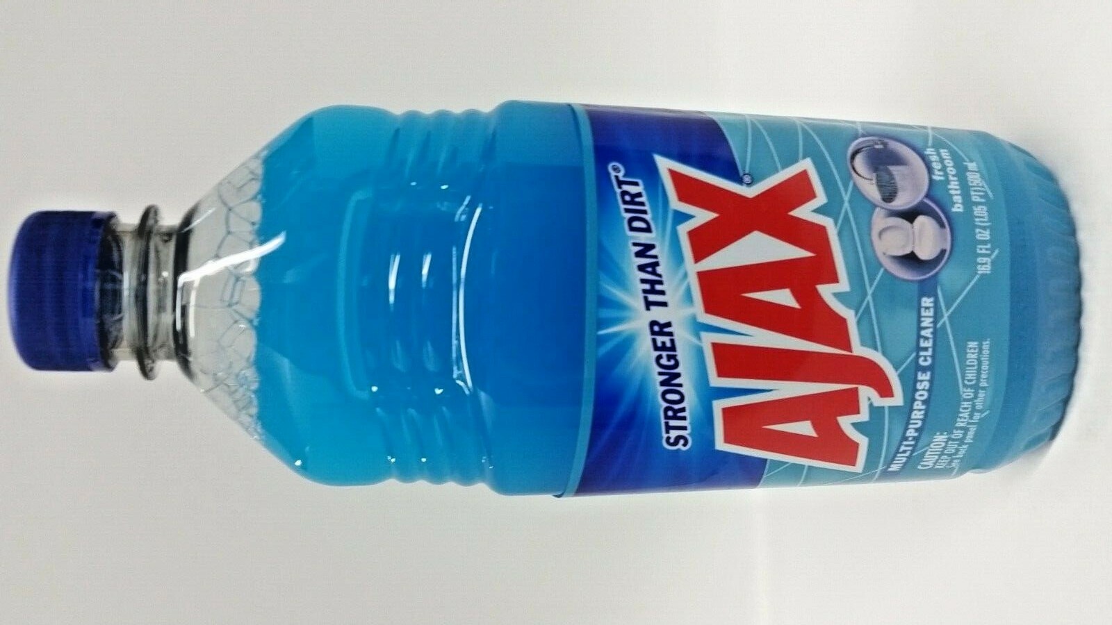 ( LOT 8 Bottles ) Ajax FRESH BATHROOM All Purpose Cleaner 16.9 oz Ea Bottle