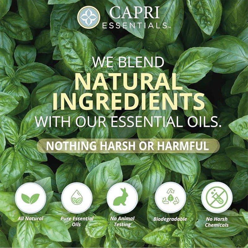 Natural All Purpose Cleaner Plant Based Essential Oils Herbal Fresh Scent New