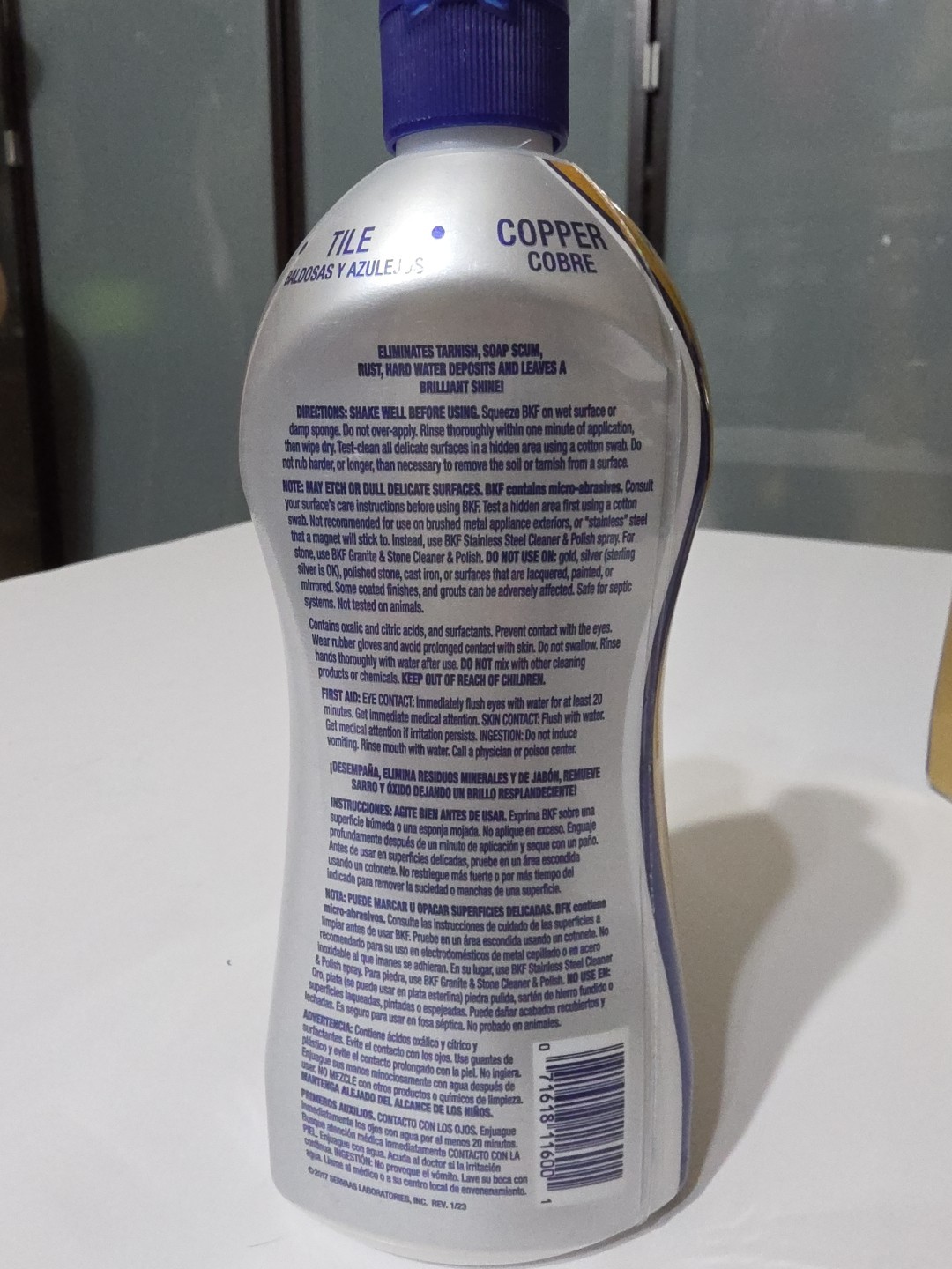 Bar Keepers Friend Soft Cleanser Liquid New Improved Formula 13 oz – 6 PACK
