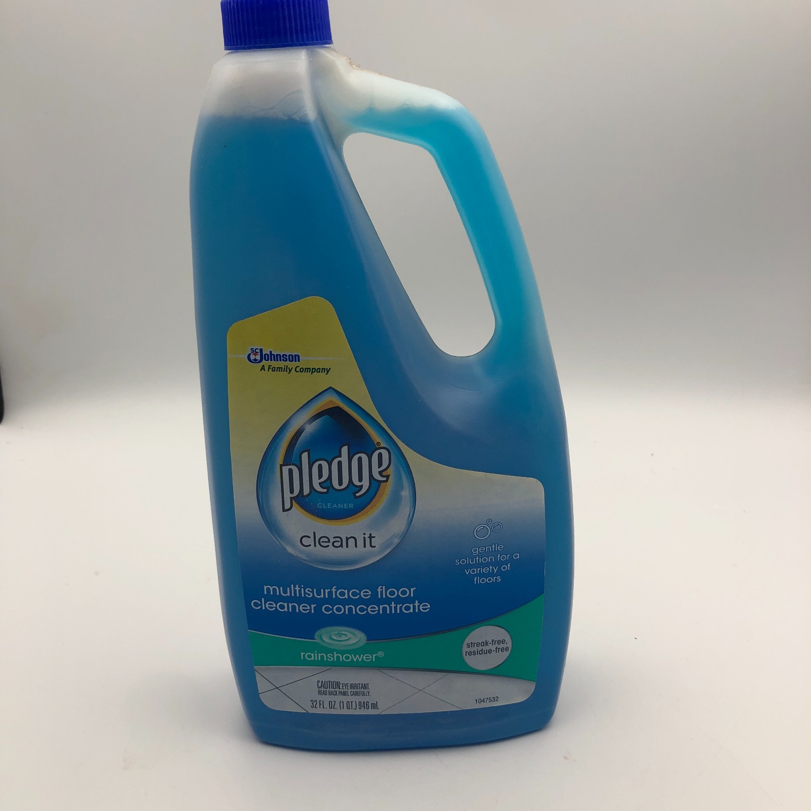 Pledge Clean It Multisurface Floor Cleaner Concentrate Rainshower 32fl oz NEW