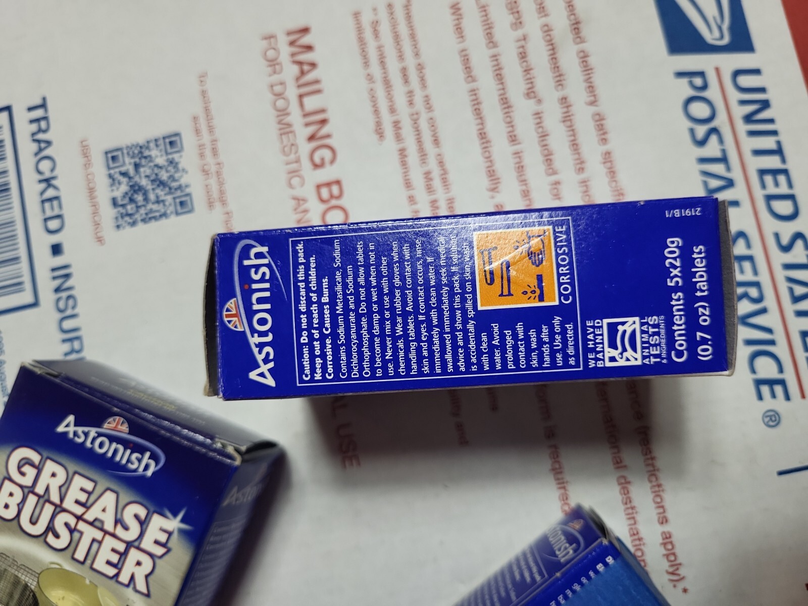 Lot of 24-Astonish Grease Buster Tablets (new)