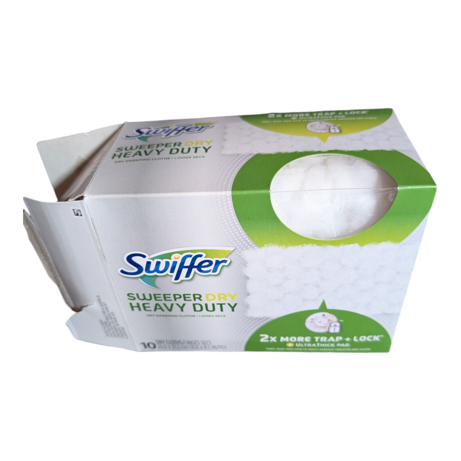 Swiffer HEAVY DUTY Ultra Thick SWEEPER DRY Sweeping Mop Cloth Pad Refills ~ 10ct