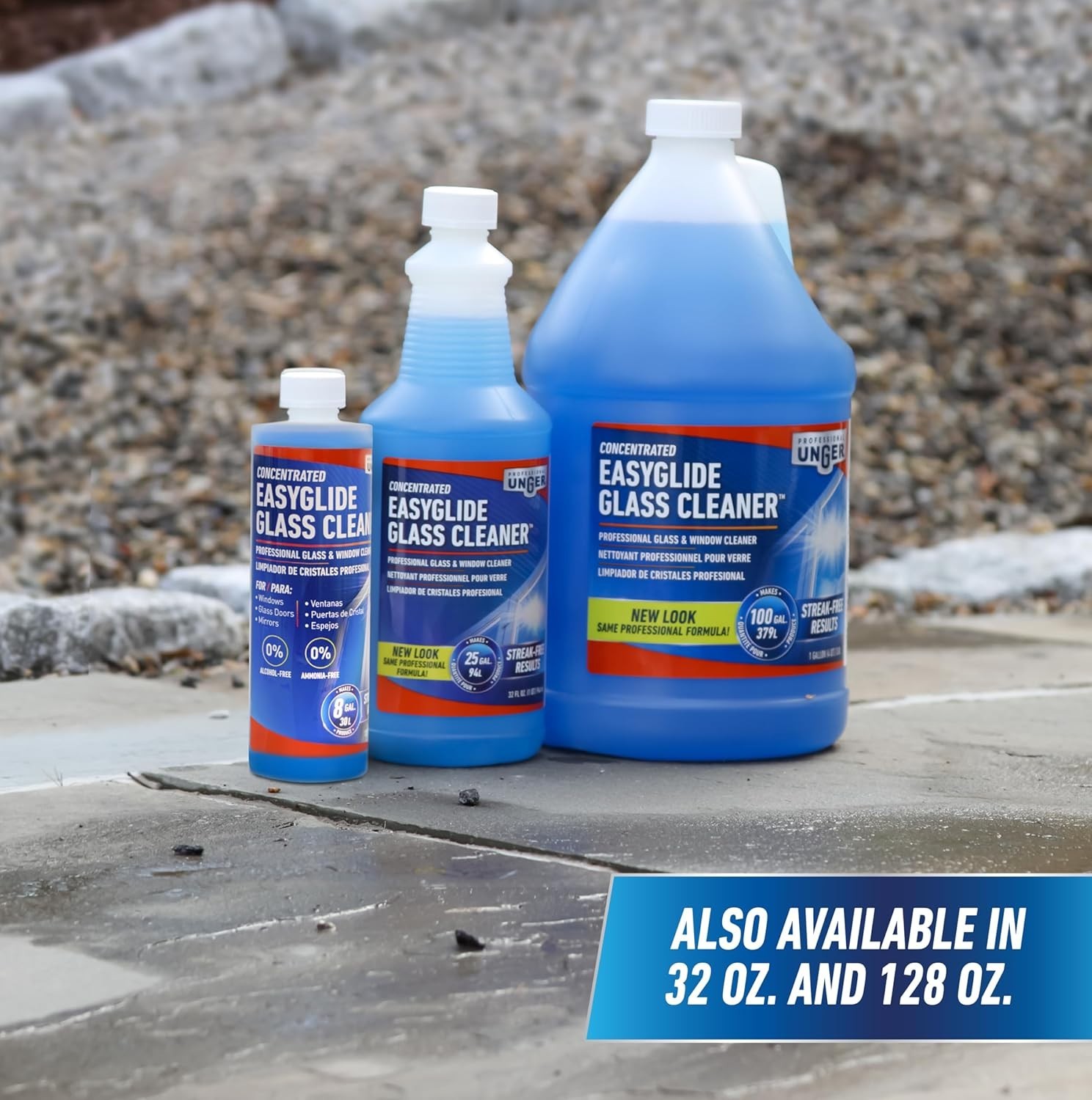 Eco-Friendly Streak-Free Glass Cleaner Concentrate, 32 oz – Safe for All Glass