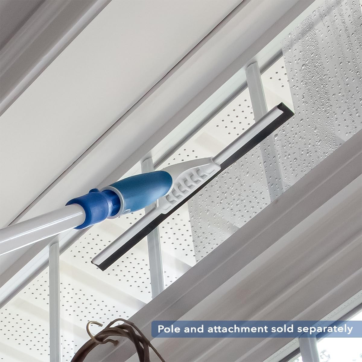 12” Glass & Surface Squeegee – Multipurpose Rubber Blade Squeegee for Shower Gla
