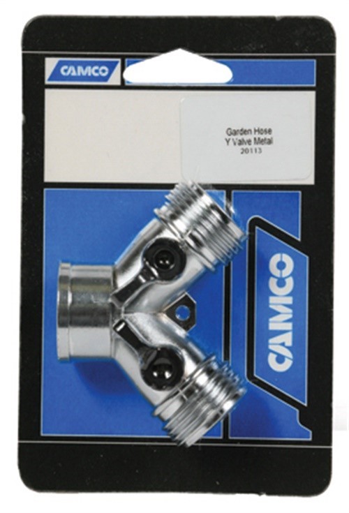 Camco 1 in. Hose X 1 in. Galvanized Malleable Iron 3-Way Valve (Pack of 6)