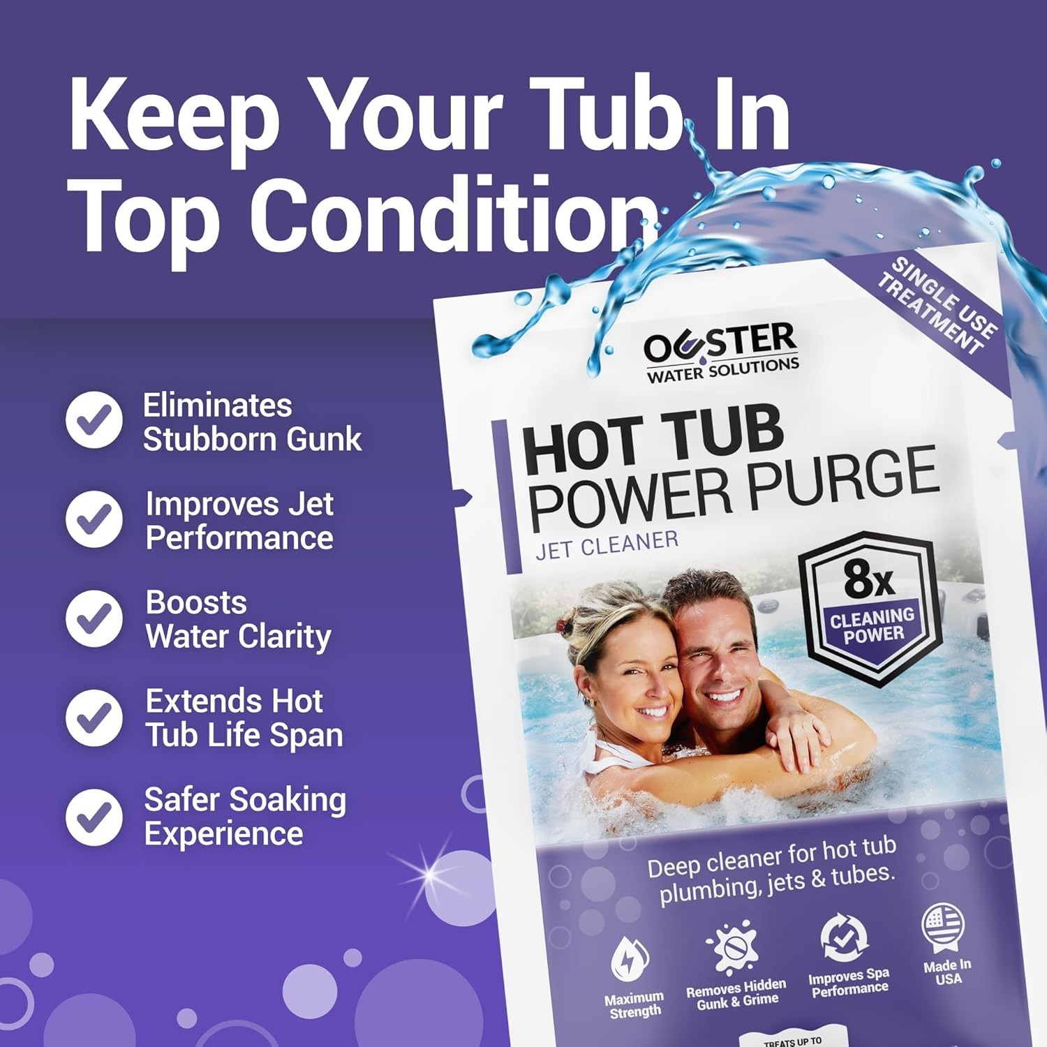 Hot Tub Cleaner Set – USA Made Quality Ingredients
