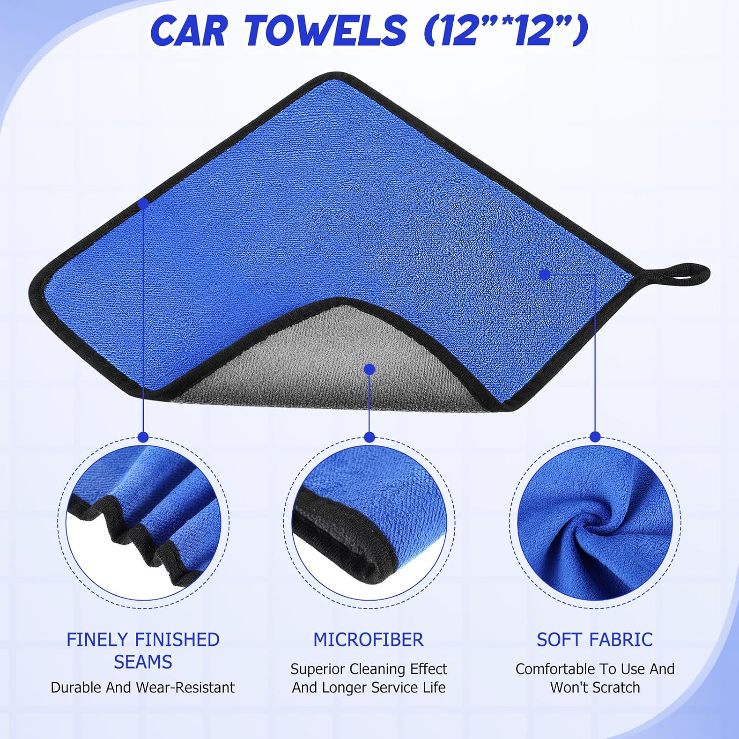 16 Pcs Windshield Cleaner Tool, Car Cleaning Kit with Various Detailing Brushes