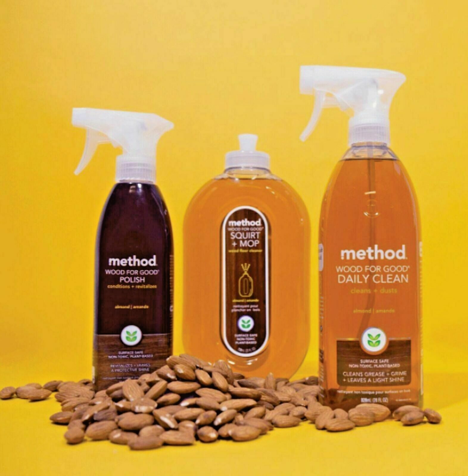 New Method Wood for Good Daily Wood Clean 28oz Spray Bottle Plant Based cleaner
