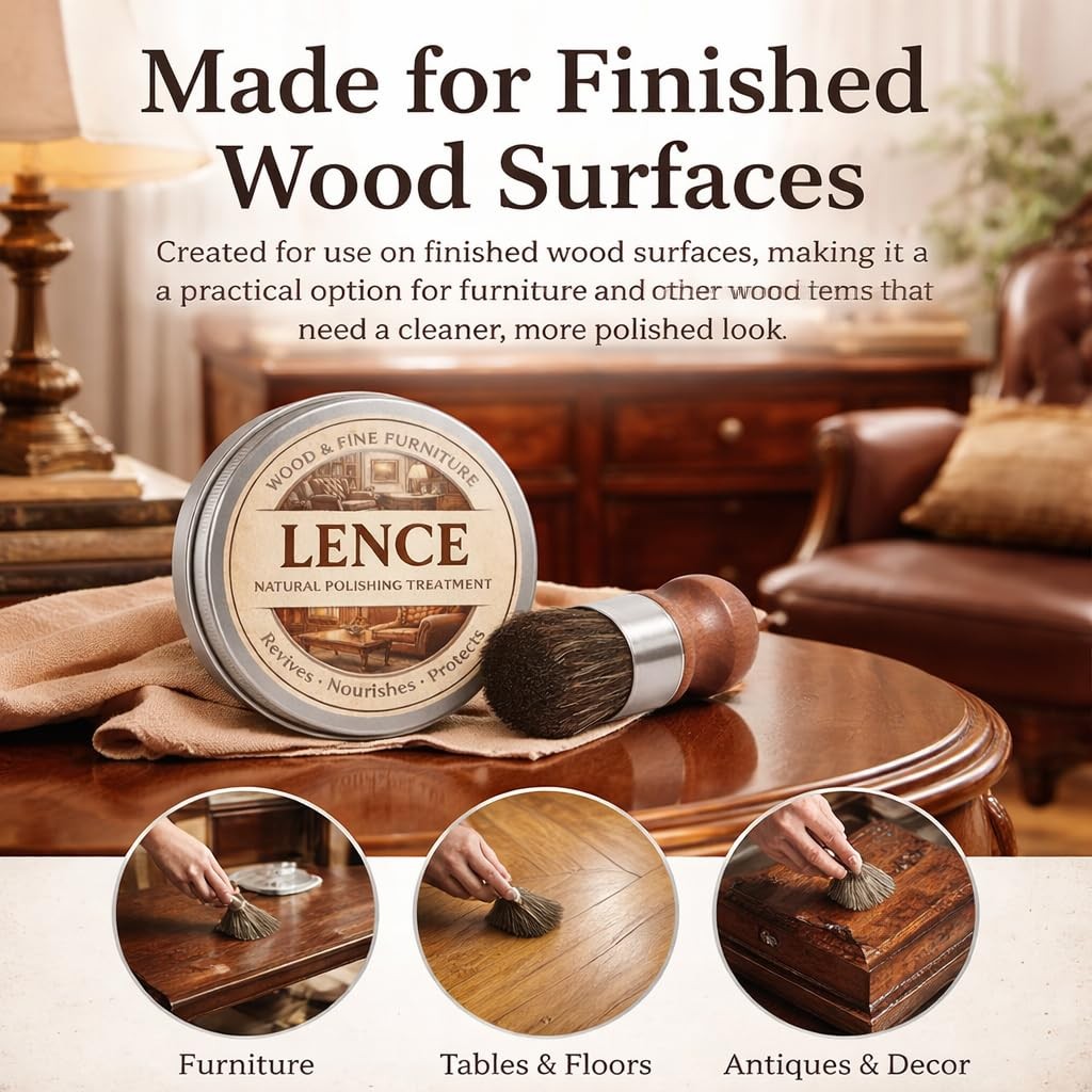Lence Furniture Repair Salve, Lens Magic Stuff For Wood Scratch Repair Formul…