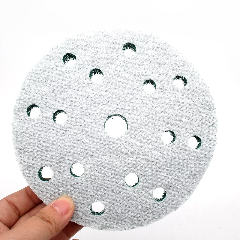 6″ 150mm 15 Hole Scouring Pad Sanding Discs Abrasive Cleaning Pads 240#-800#