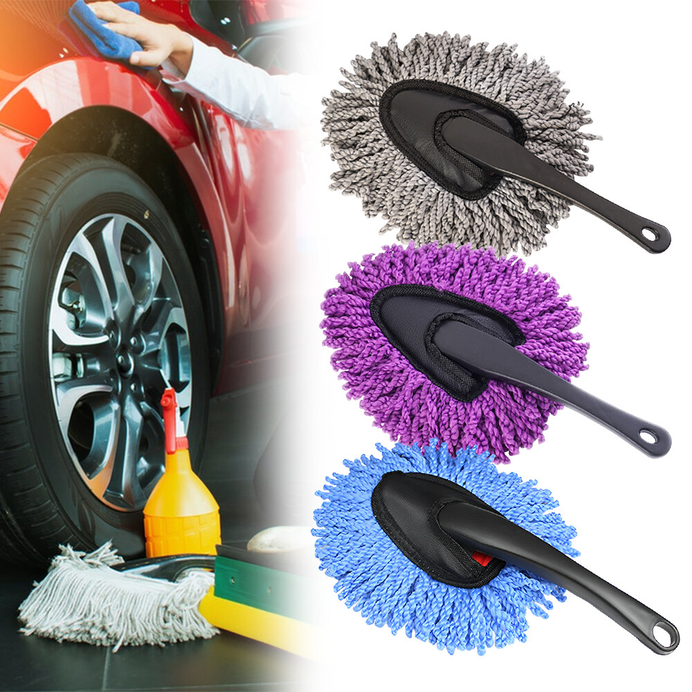 Vehicle Auto Car Truck Microfiber Duster Dusting Cleaning Wash Brush Cling Tool