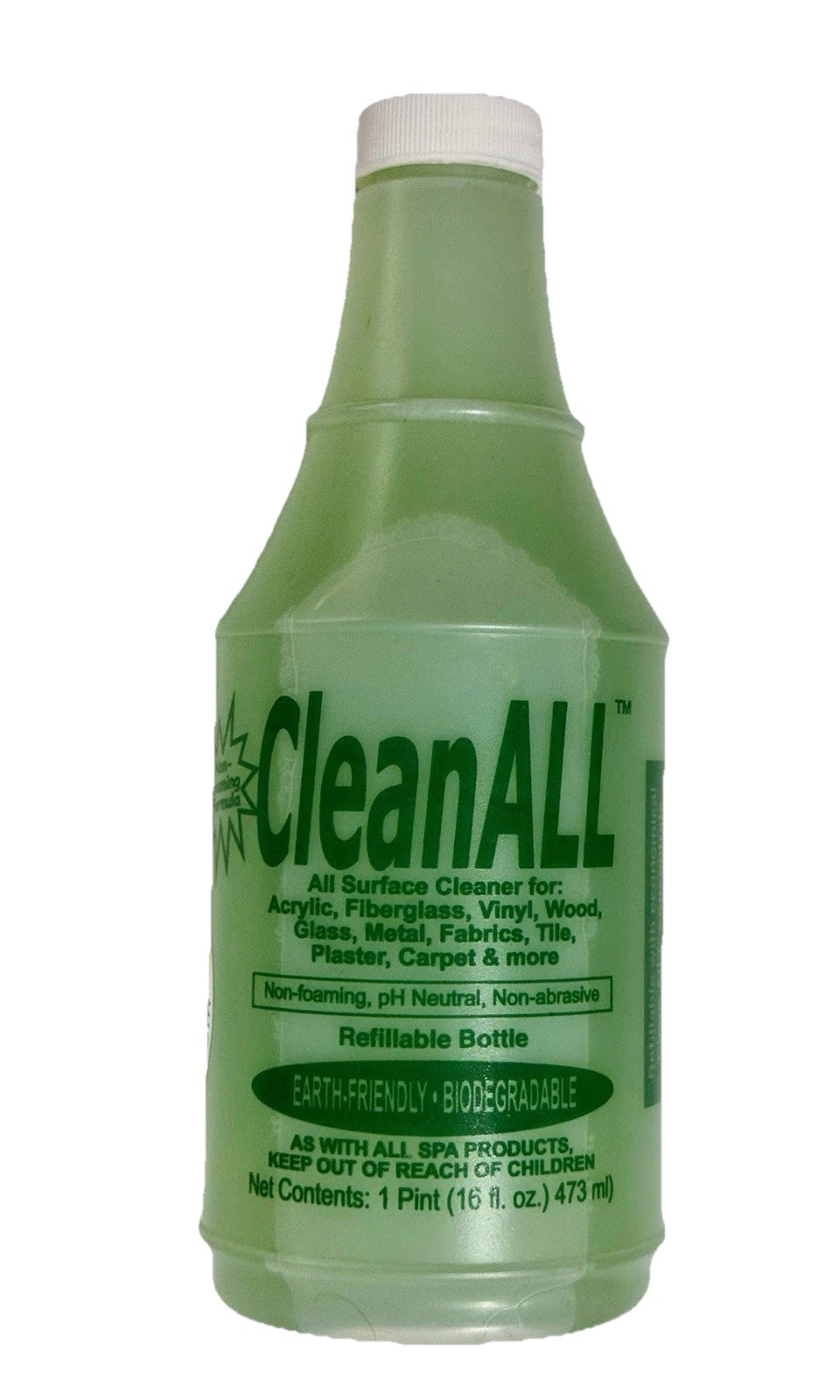 Clean All-C Concentrate Multi Surface Cleaner 16oz pH Neutral Biodegradable New