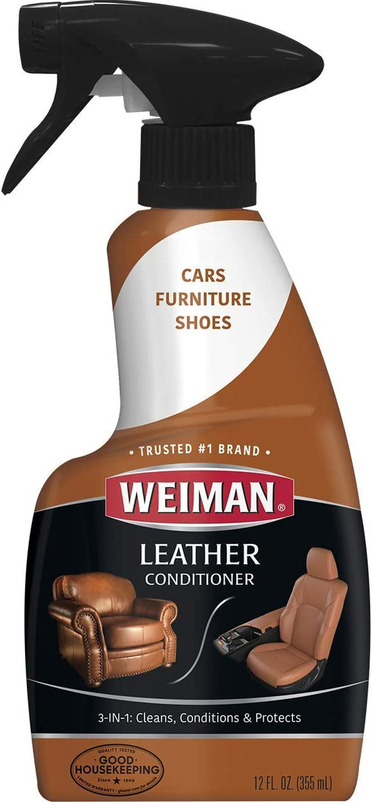 Leather Cleaner and Conditioner for Furniture – Cleans Conditions and Restore…