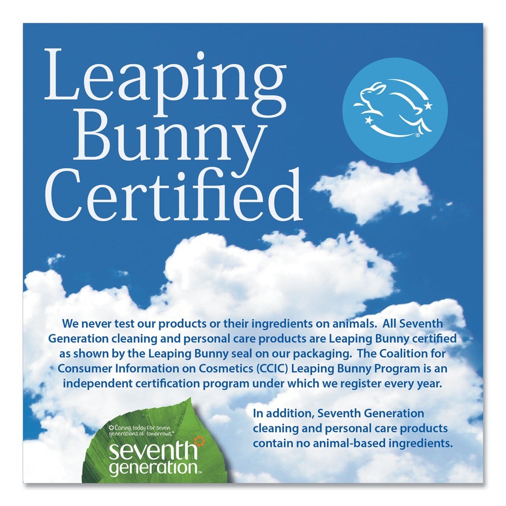 Seventh Generation 22833EA 32 oz. Natural Liquid Fabric Softener – Unscented New