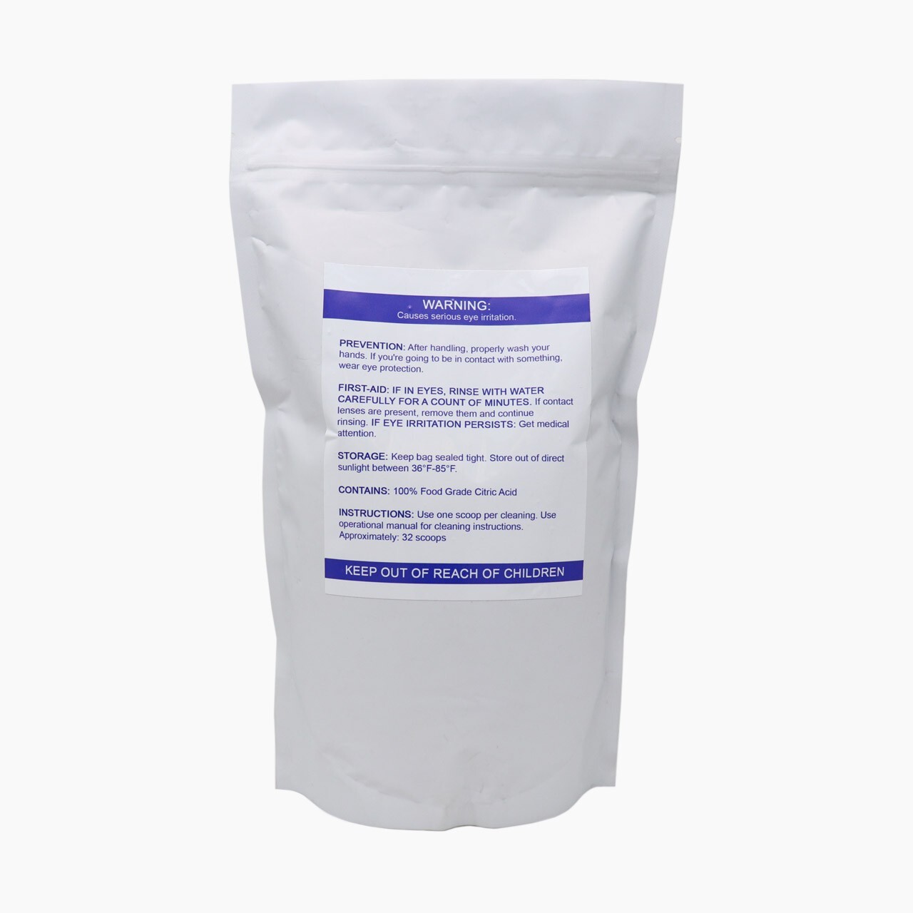 Cleaning Powder 2x2lbs KANGEN ENAGIC New Alkaline Water LEVELUK E Cleaner Citric