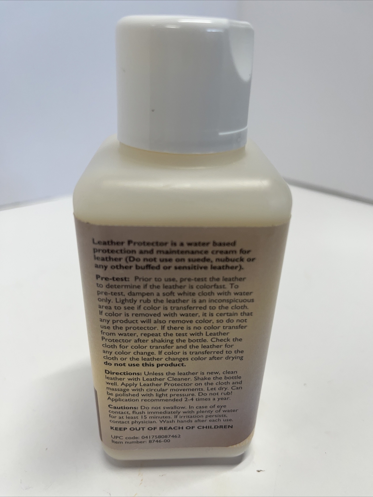 Guardsman Leather Protector 250ml 8.45 fl oz Maintaince Cream Made In Italy New