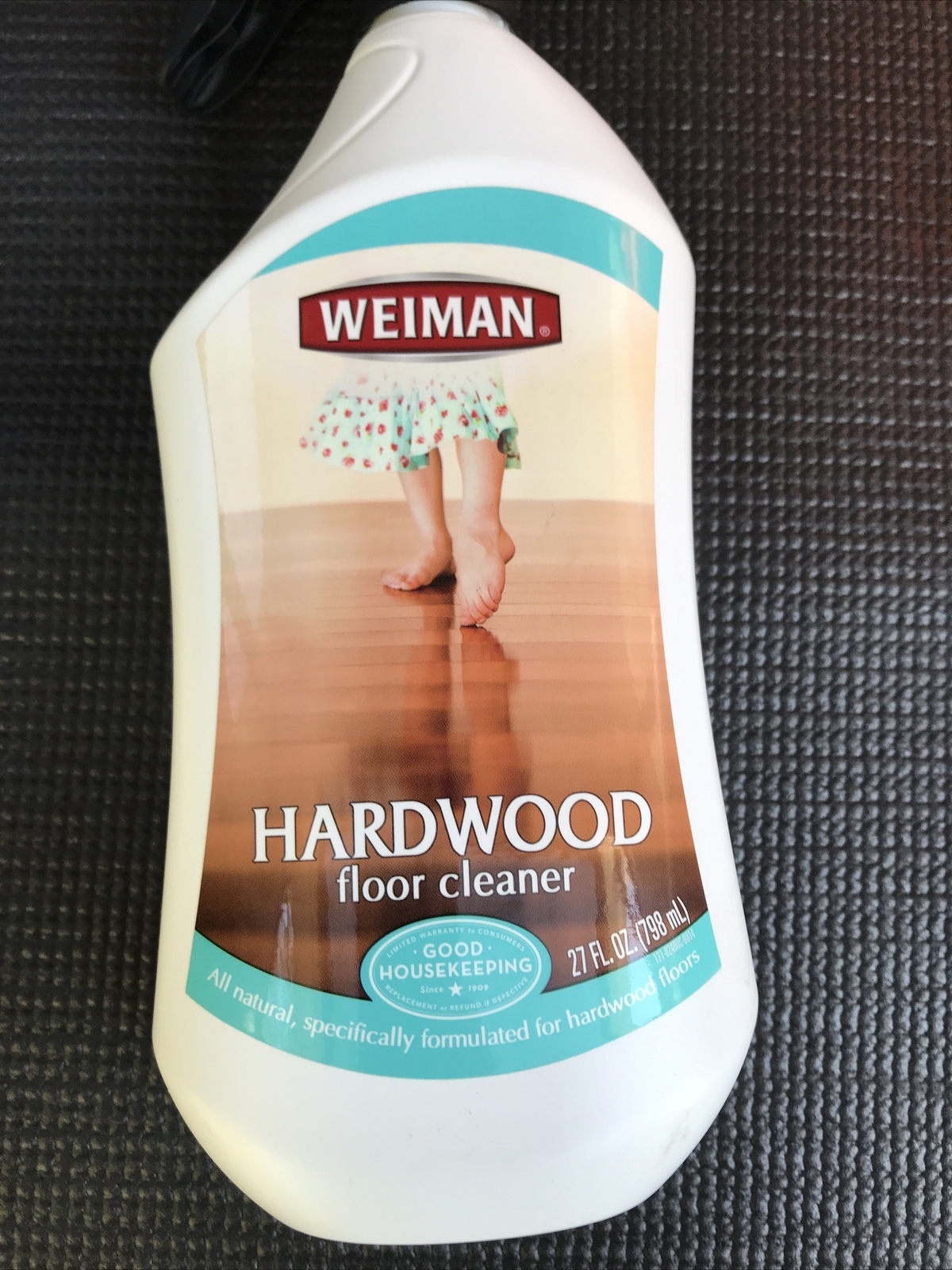 New Weiman All Natural Hardwood Floor Cleaner 27oz Spray Bottle