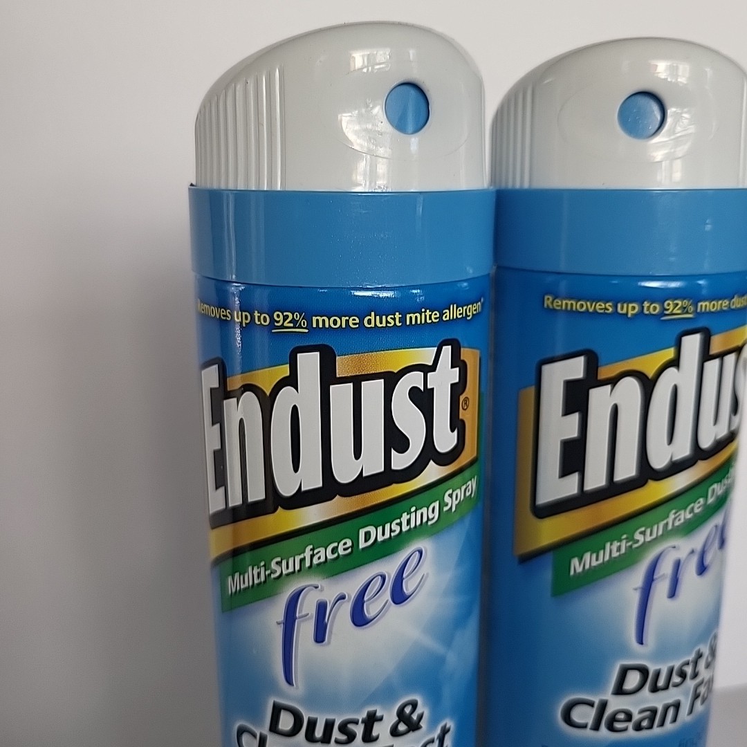 Endust Fragrance Free Hypo-Allergenic Dusting and Cleaning Spray, 10 Fl Oz