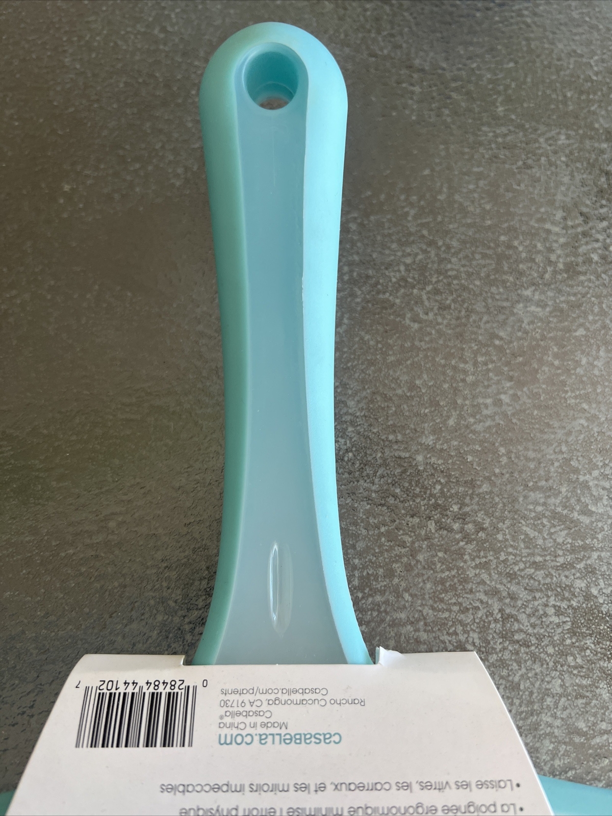 casabella spotless squeegee for squeaky clean glass and tile!