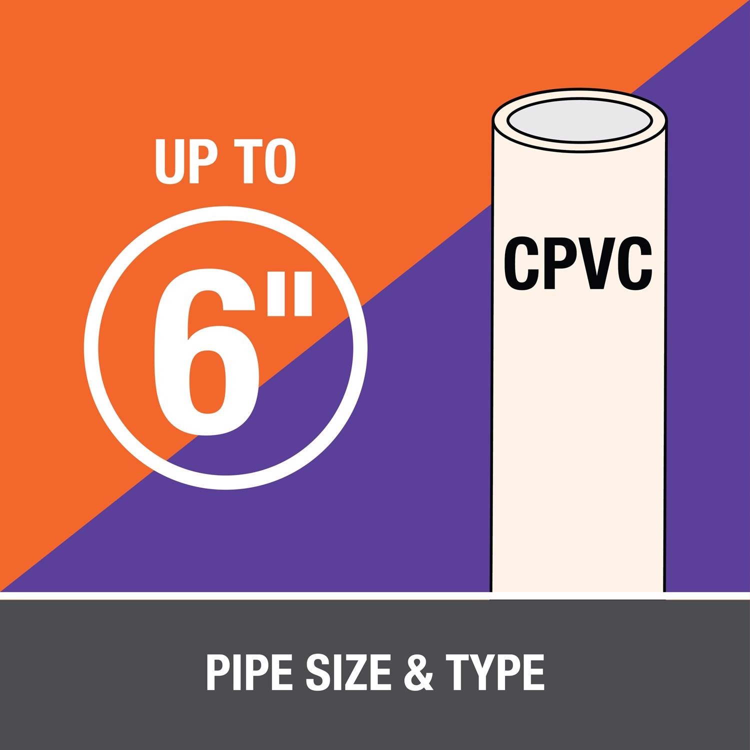 Oatey Handy Pack Orange Primer and Cement For CPVC/PVC 4 oz (12-pack)
