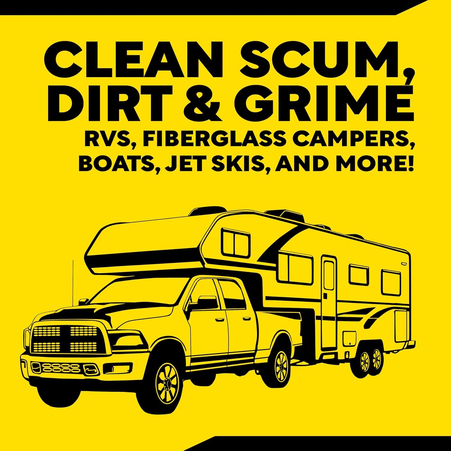 Meguiar’s M43 Marine/RV Boat Wash, pH-Balanced Boat/RV Wash for Protecting Fiber