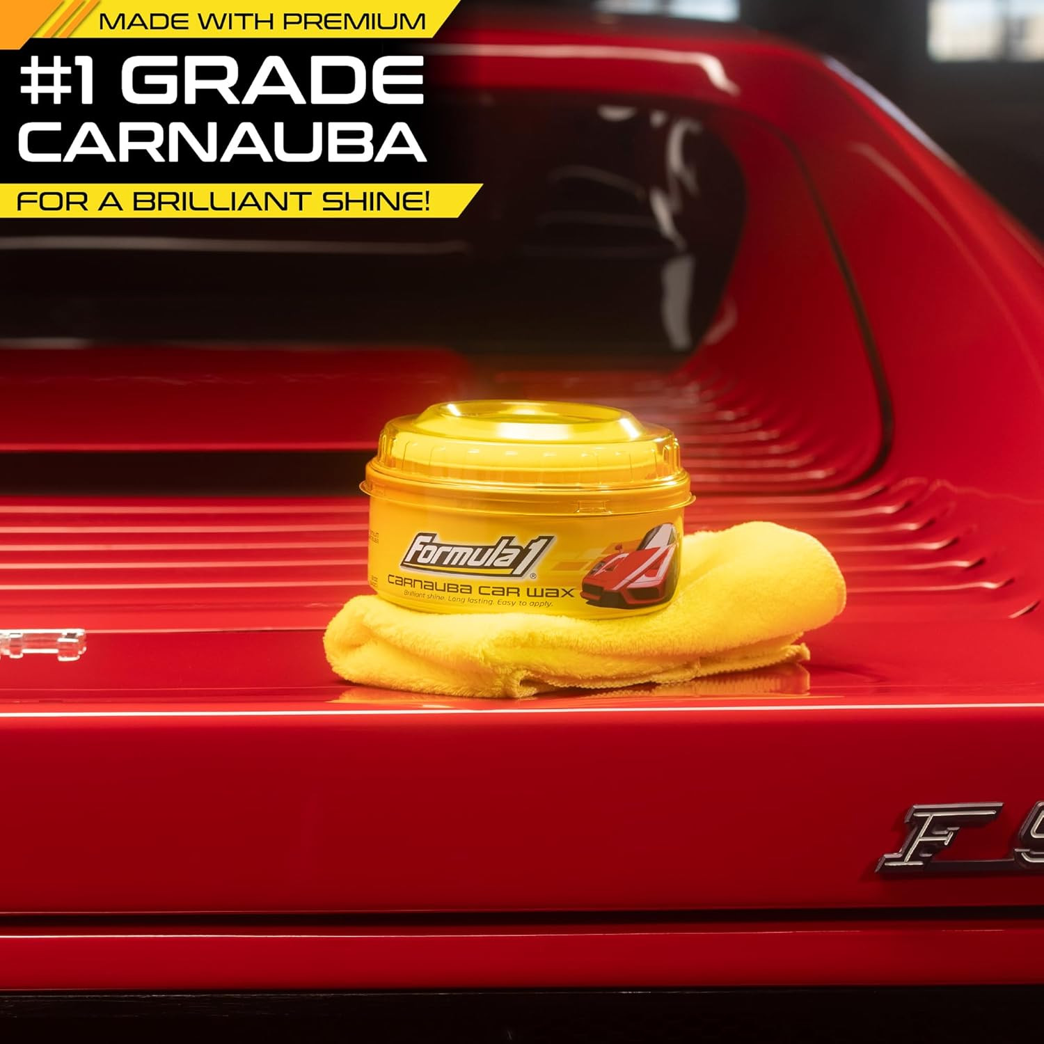 Carnauba Car Wax Paste – High-Gloss Shine – Polish for Car Detailing to Shine &