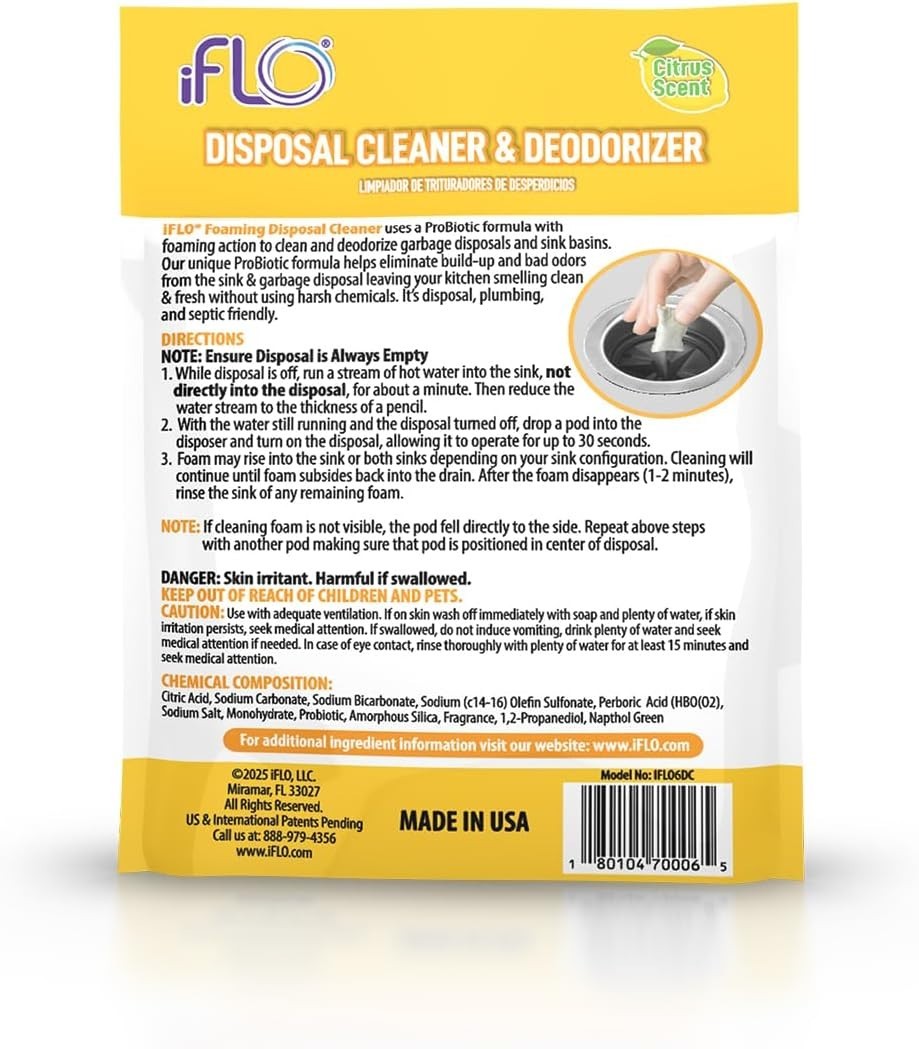 Biotic Foaming Garbage Disposal Cleaner Pods — Freshness & Power in 6 Easy Steps