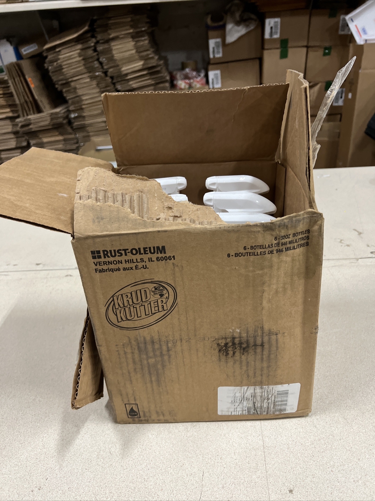 Rust-Oleum Krud Kutter Kitchen Degreaser 32 Oz Each (6 PACK)