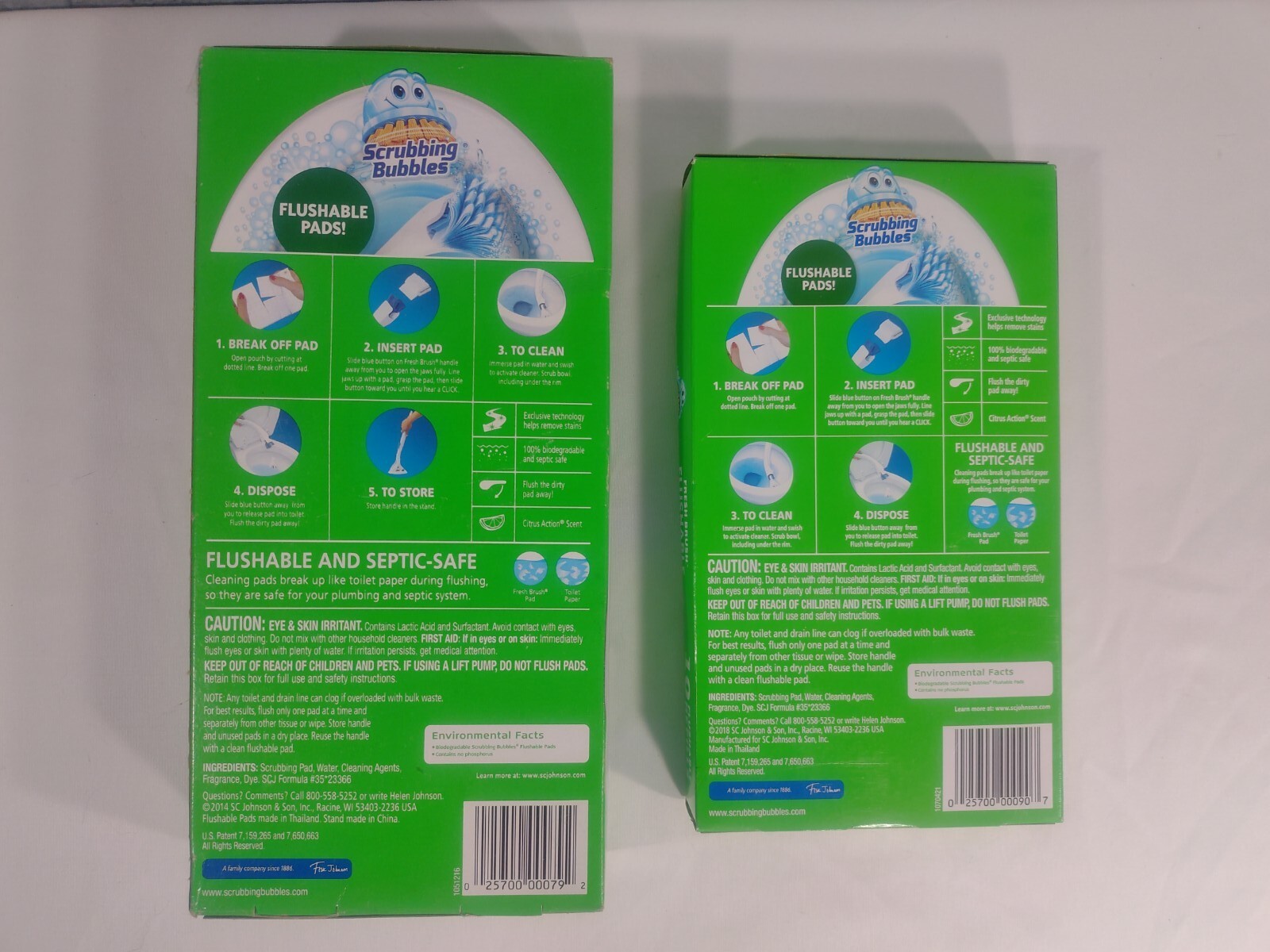 Scrubbing bubbles fresh brush starter kit W/ 10ct Refill Citrus Scent