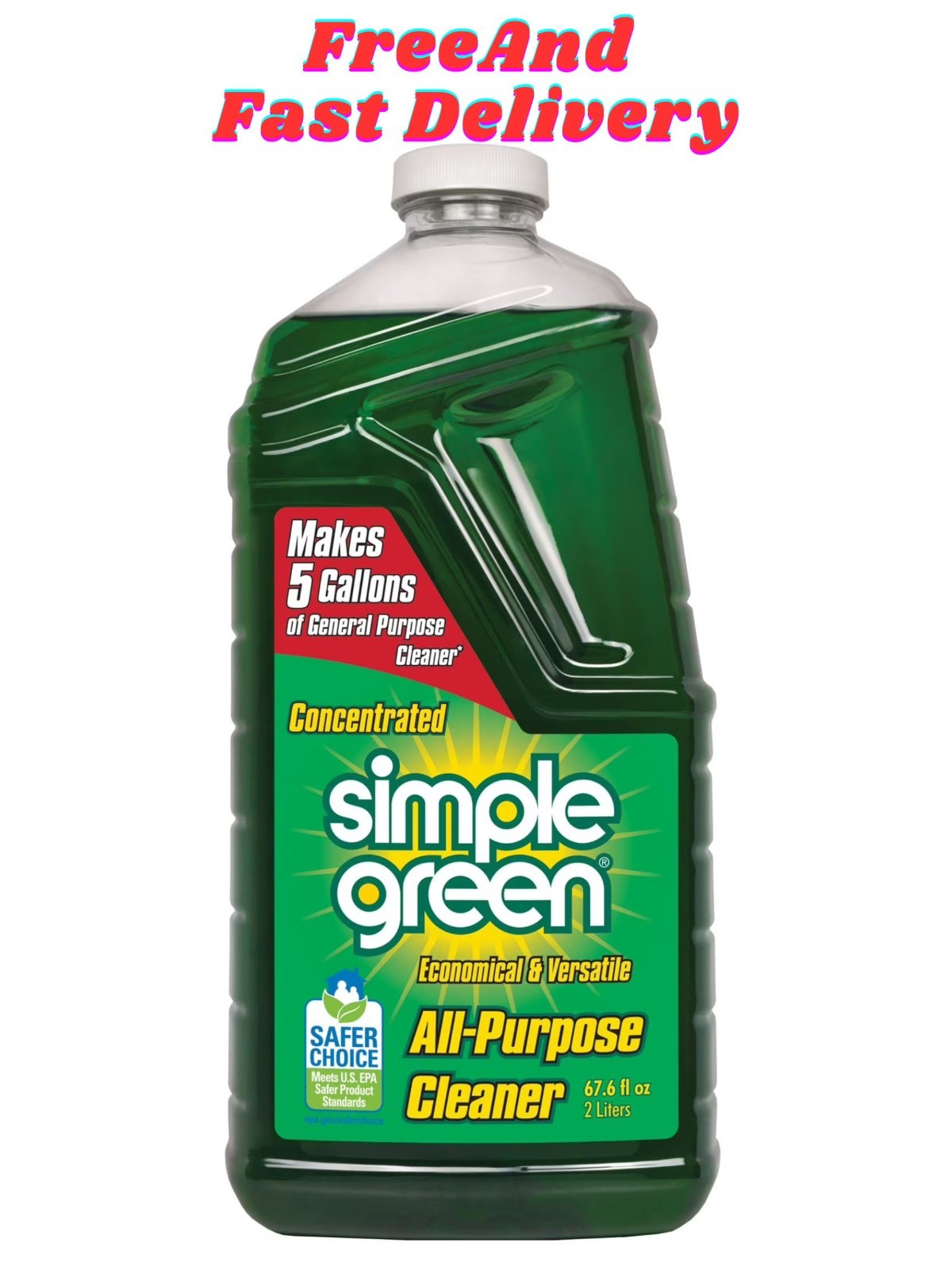 Simple Green All-Purpose Cleaner Refill, 67 oz FREE SHIPPING New