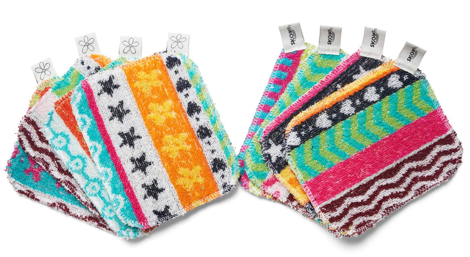 Scrub, 8-Pack Reusable, Non-Scratching Dish Scrubber for Kitchen and Househol…