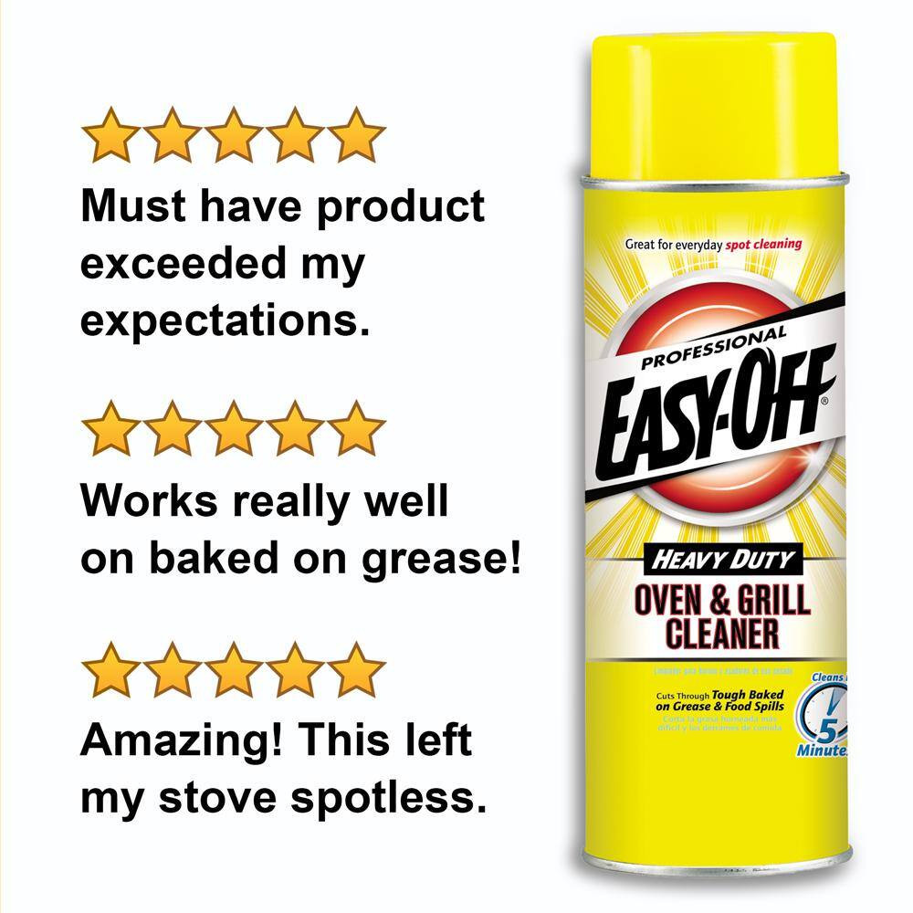 24 Oz. Professional Heavy-Duty Oven and Grill Cleaner (6-Pack)