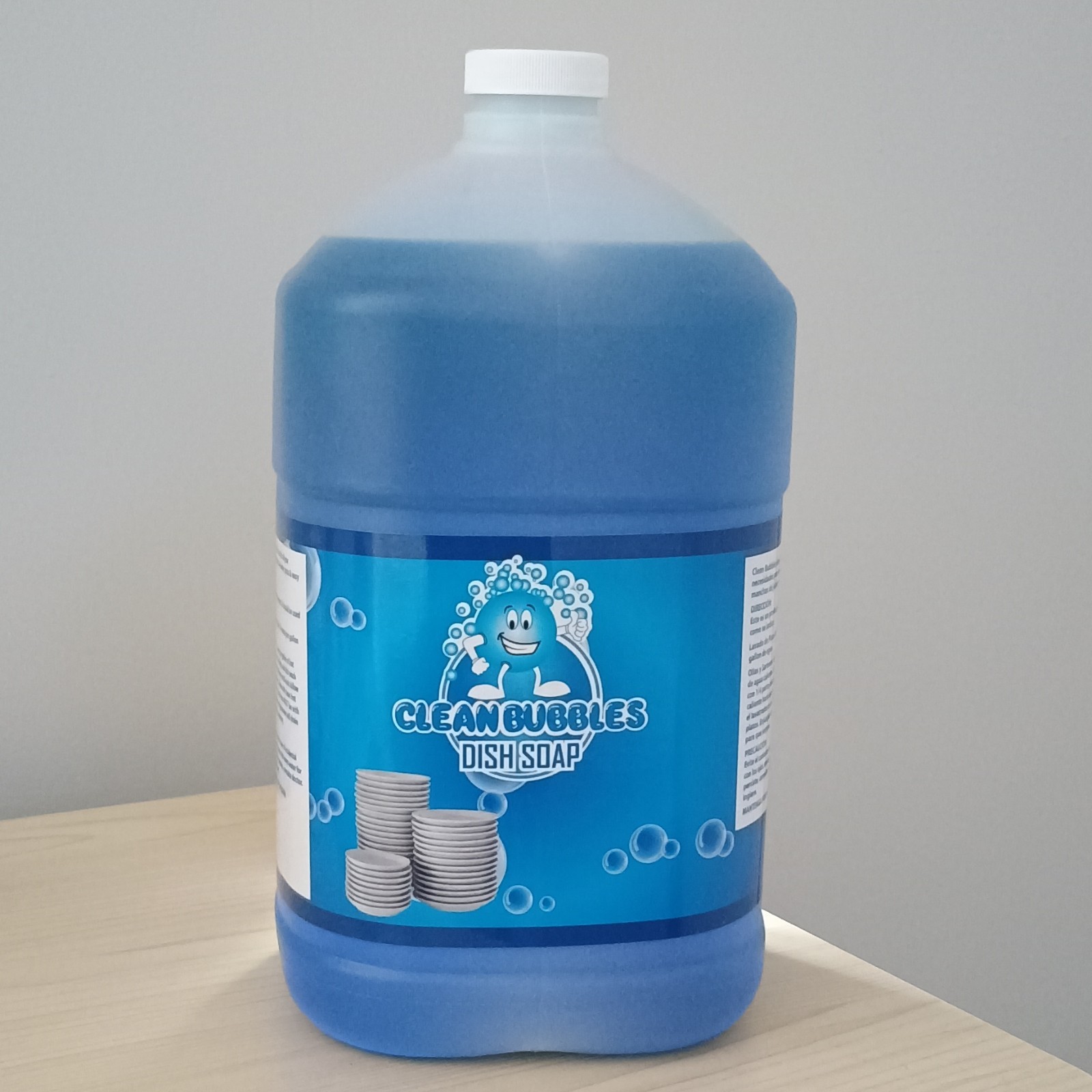 Clean Bubbles Dish Soap Liquid 1 Gallon For Dishes 1 Pack