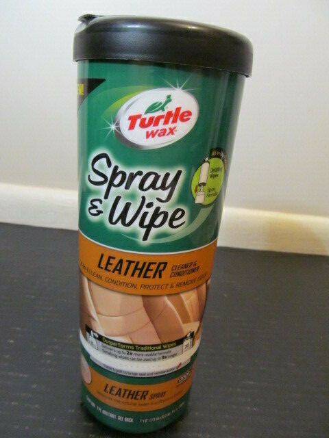 Turtle Wax Spray & Wipe Detailing Wipes/Spray: Glass or Leather Cleaner