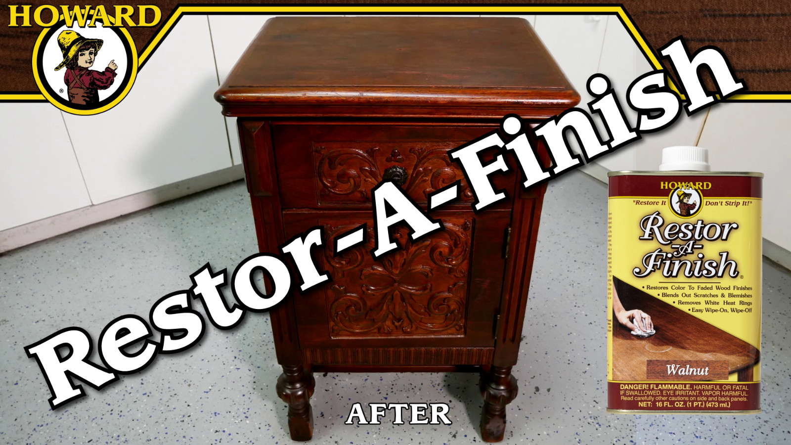 Walnut Wood Finish Restorer – Repair Scratches, Eliminate Stains, 8 Fl Oz