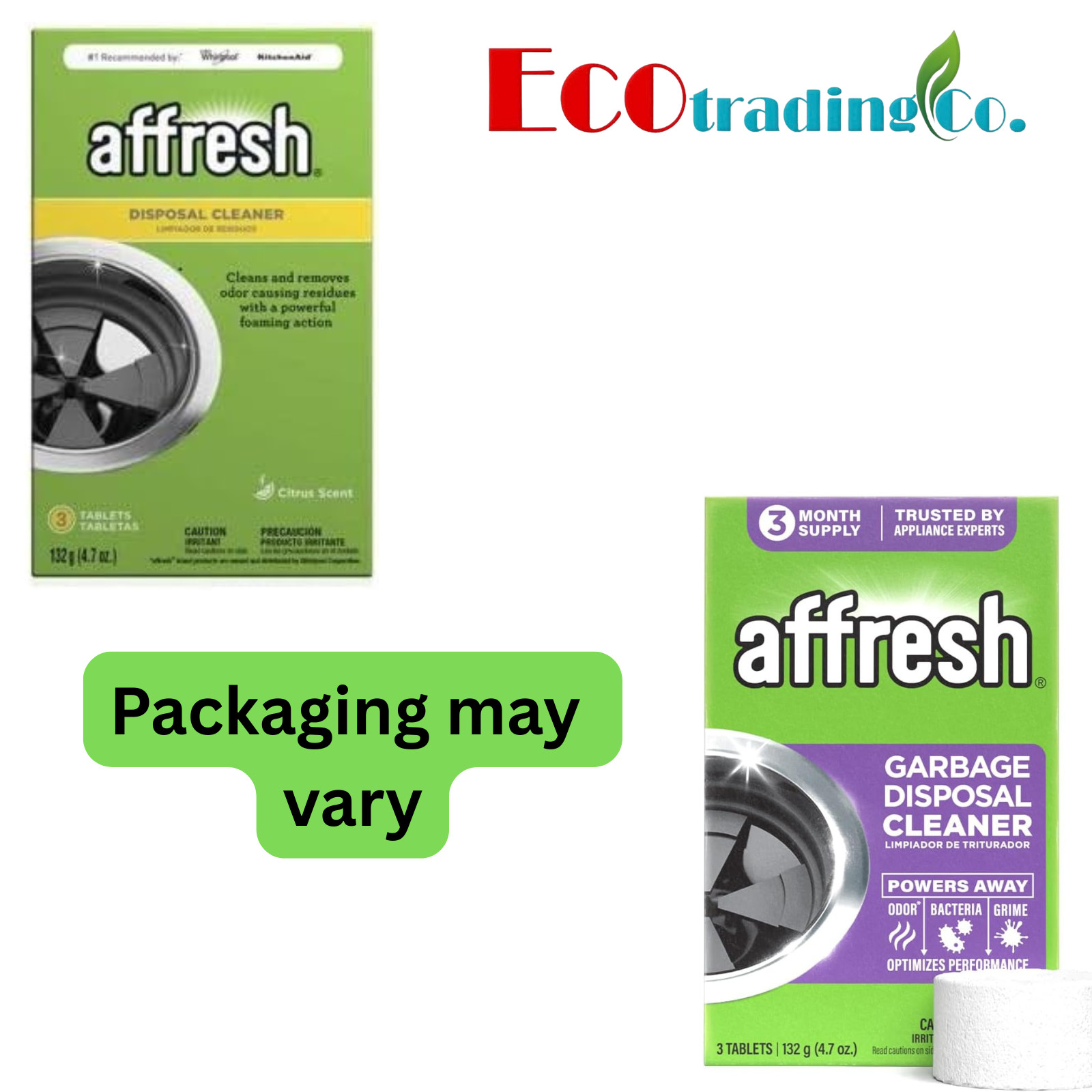 [PACK OF 5] Affresh Garbage Disposal Cleaner, Removes Odor-Causing Residues, 3