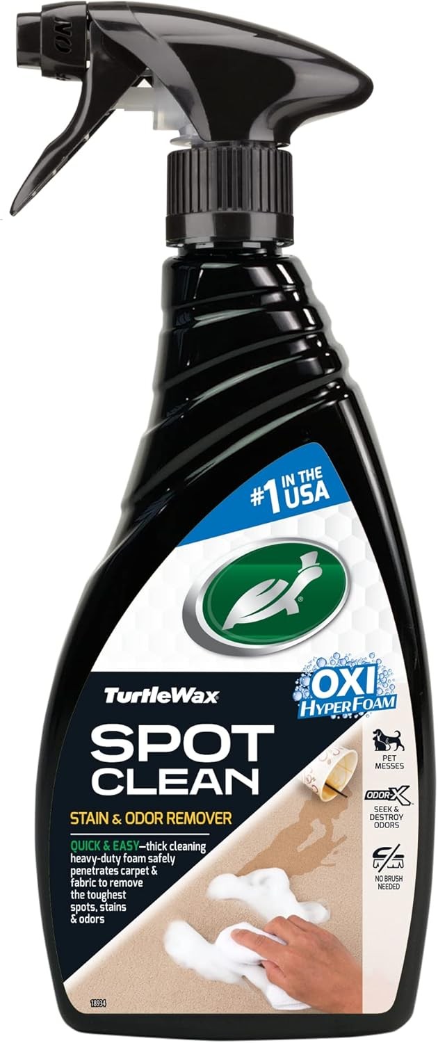 Turtle Wax OXI Spot Clean Stain & Odor Remover 16 FL OZ