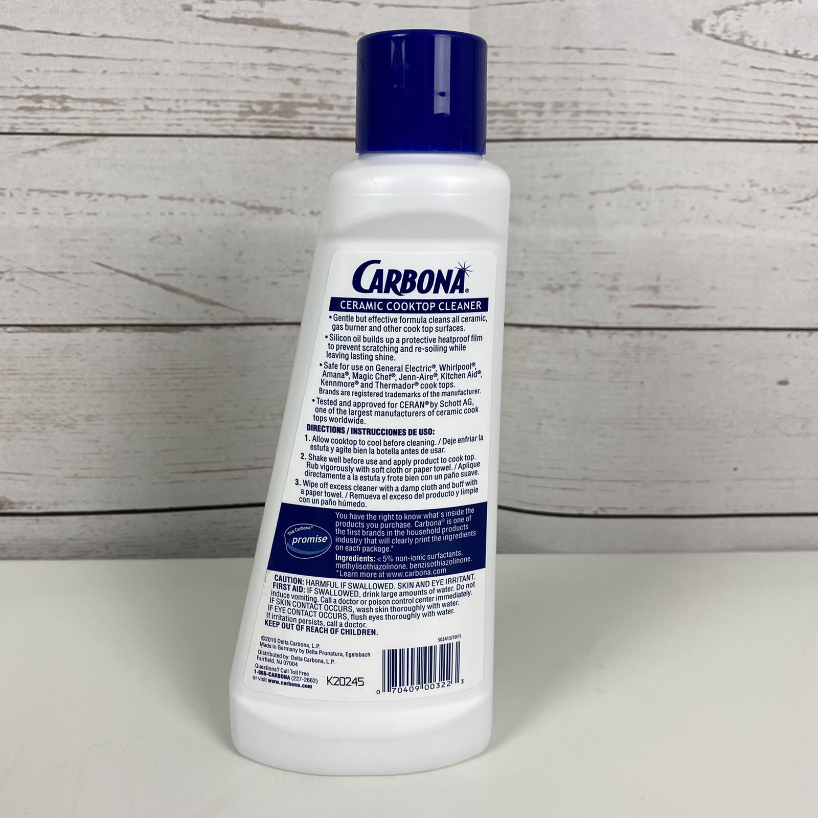 Carbona Ceramic Cooktop Surface Cleaner (16.8 oz) Value Size – Brand New!