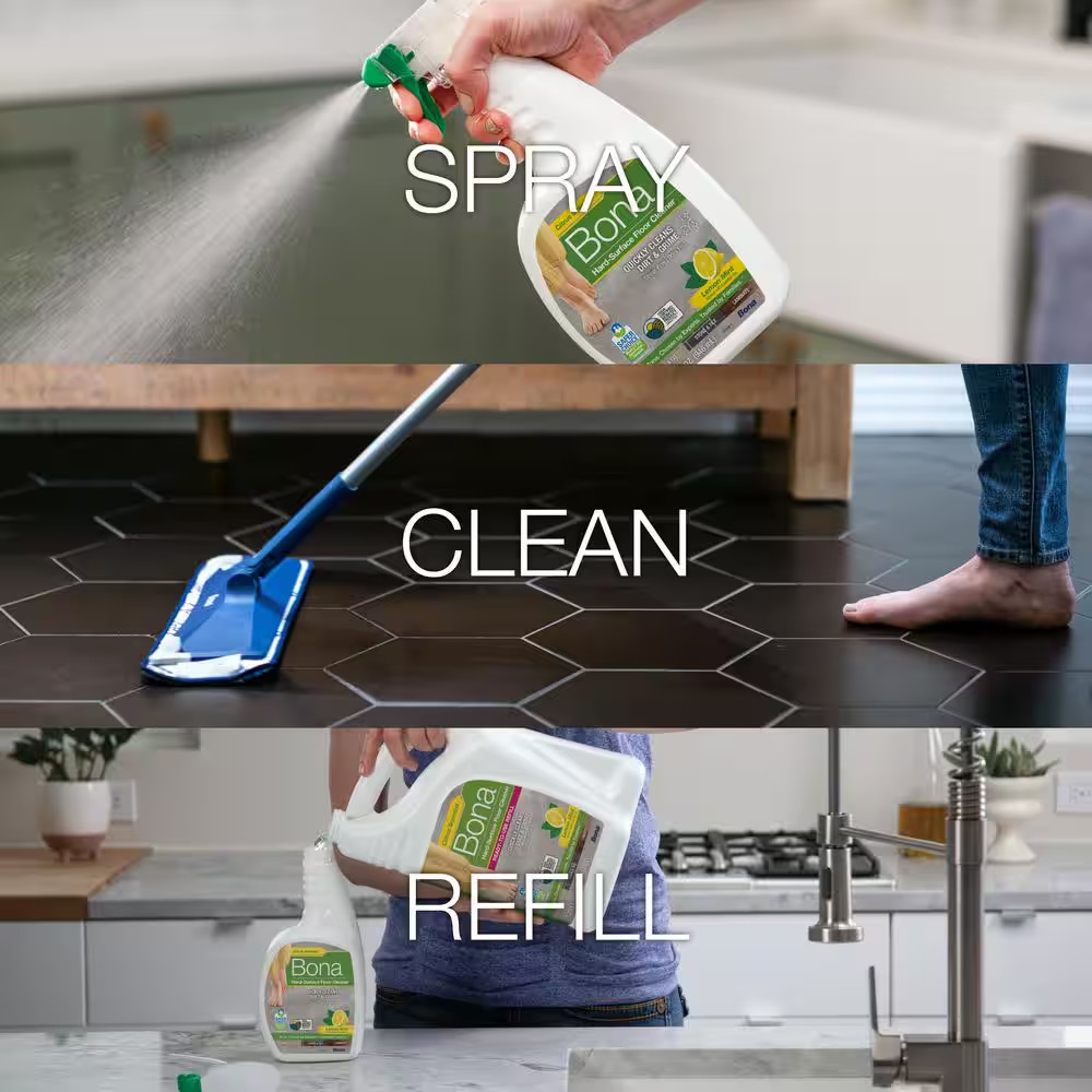 32 Oz. Lemon Mint Hard-Surface Floor Cleaner