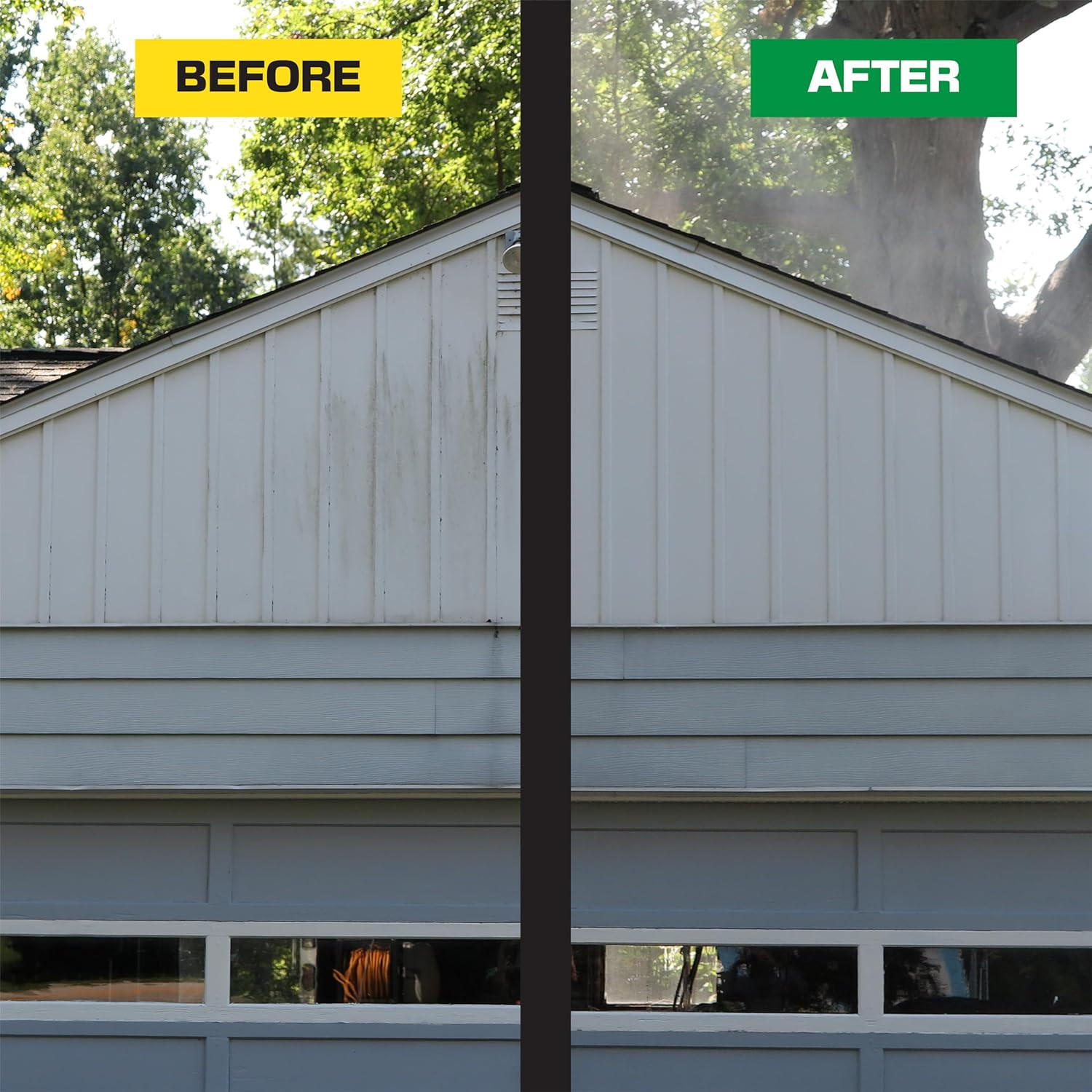 Elemonator: House Wash Surfactant for Siding, Roof and Concrete Cleaning, Bleach