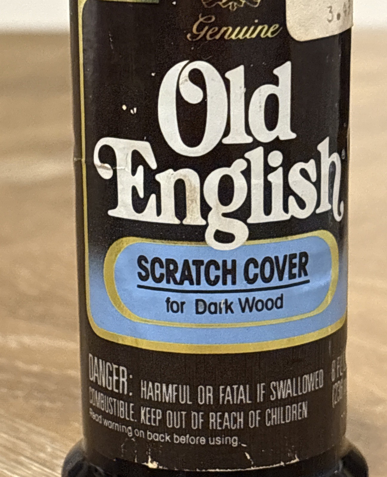 Old English Scratch Cover For Dark Woods 8fl oz 1989 NEW Discontinued