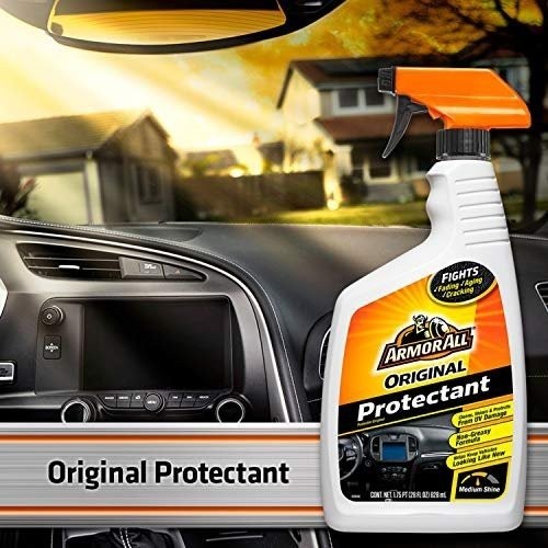 Armor All Interior Car Cleaner Spray Bottle, Protectant Cleaning for Cars (6 Pk)